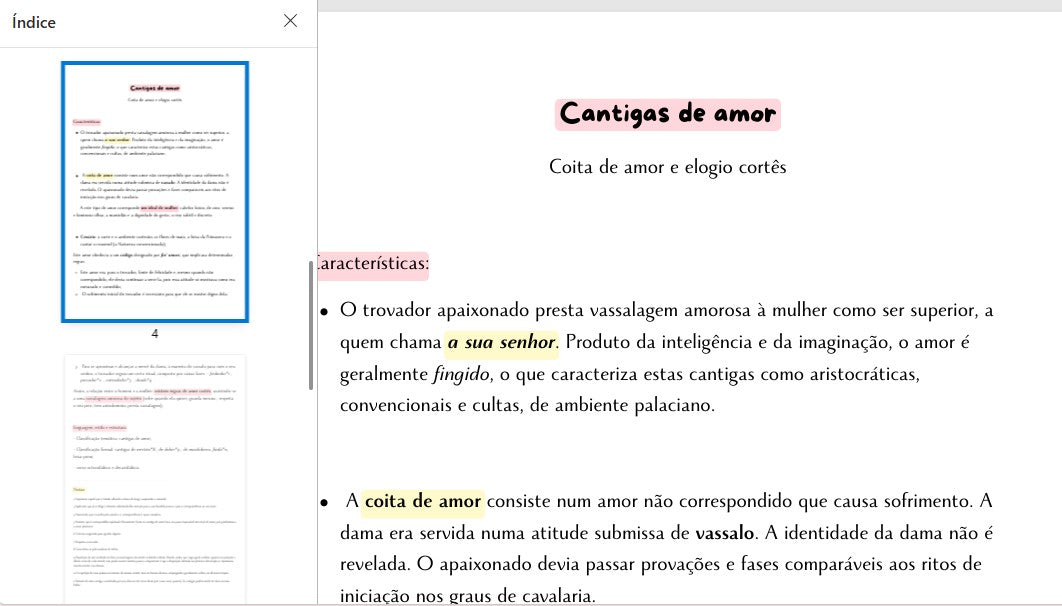 Resumo 10 ano Português