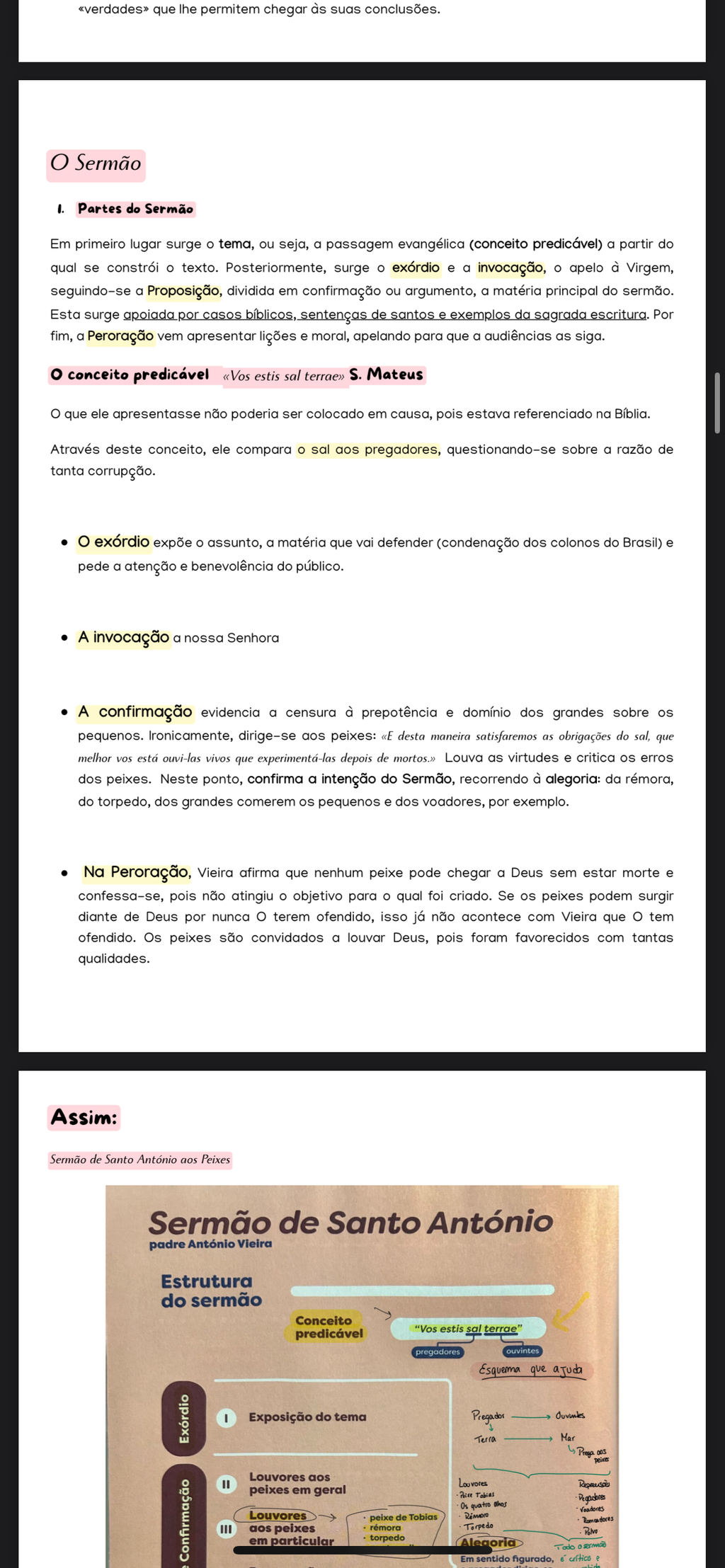 Resumo 11 ano Português