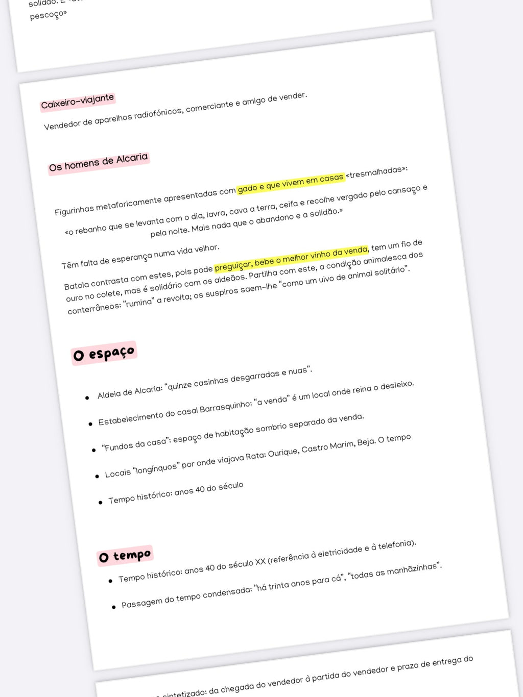 Resumo 12 ano Português