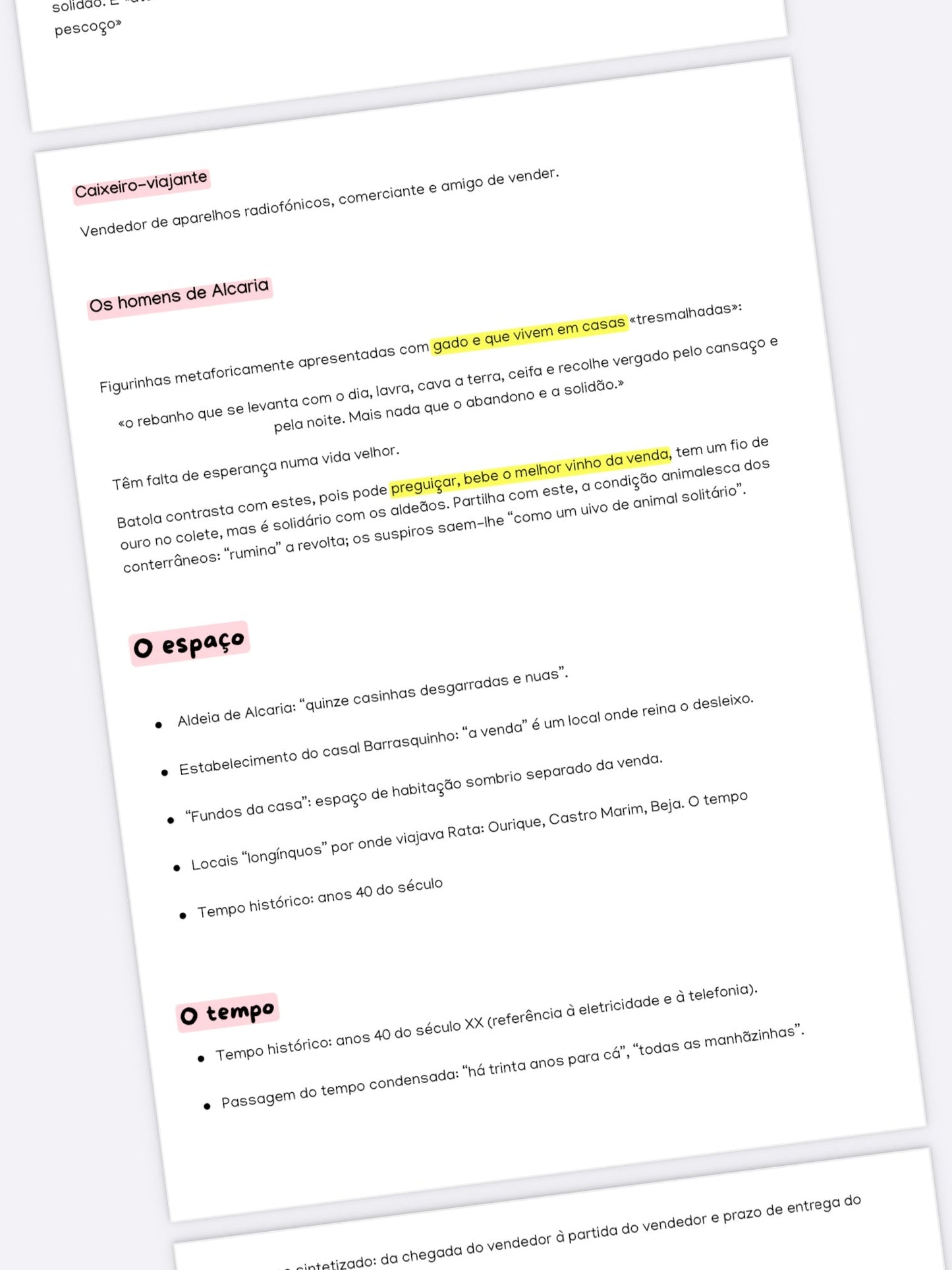 Resumo 12 ano Português