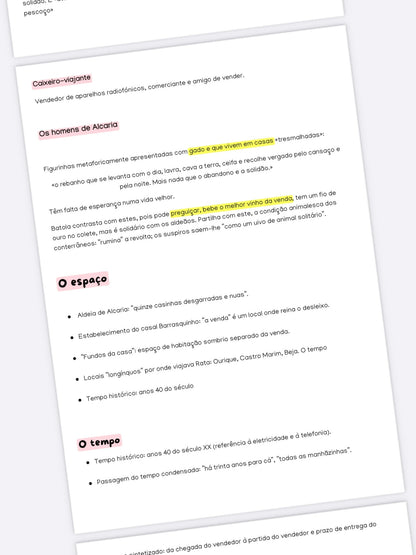 Resumo 12 ano Português
