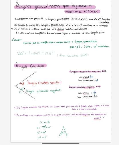 Resumo 11 ano Matemática