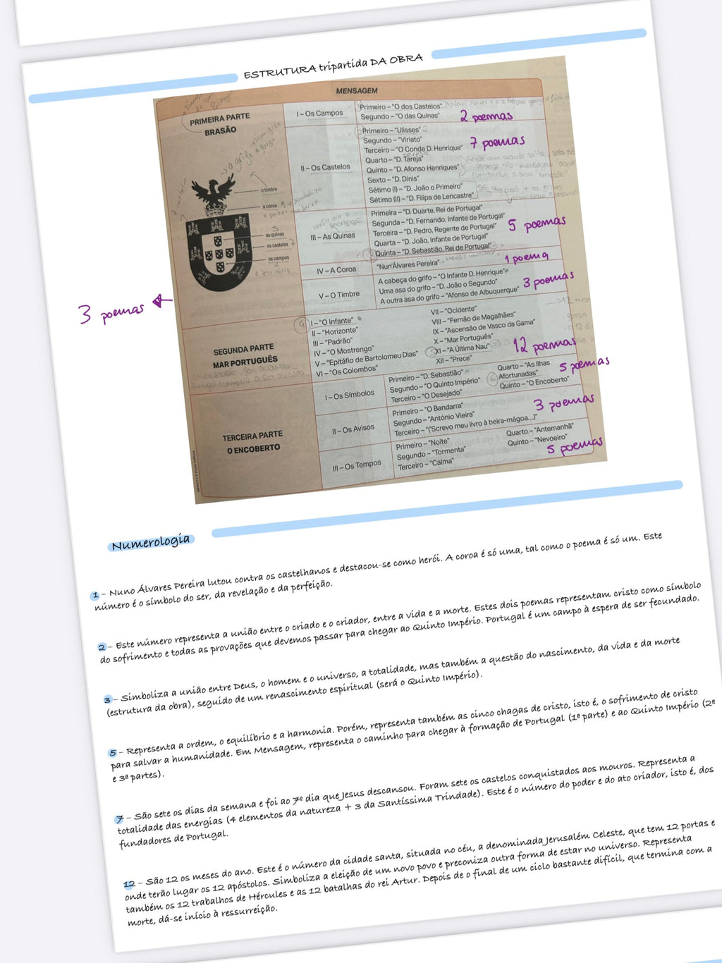 Resumo 12 ano Português