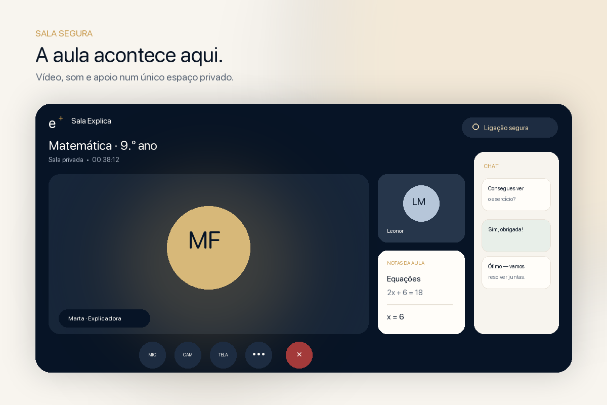 A tua aula online